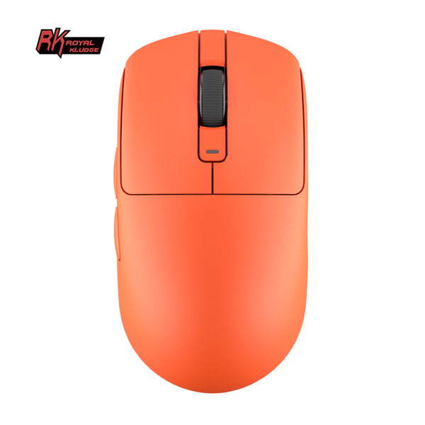 Мышь Royal Kludge M30 Pro - 3 типа подключения, цвет RK Orange, 1000 Гц