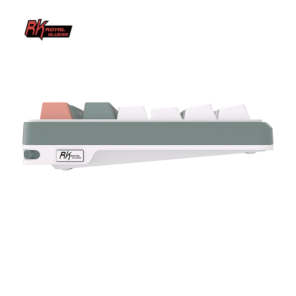 Полноразмерная (96%) механическая клавиатура Royal Kludge RK-S98 - 3 типа подключения, 98 клавиш, Top Mount, профиль PBT Cherry, цвет Camping, переключатели RK Brown