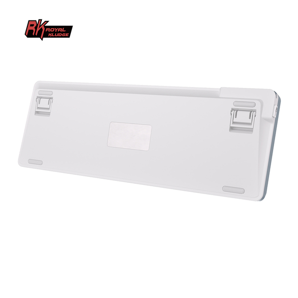 Полноразмерная (96%) механическая клавиатура Royal Kludge RK-S98 - 3 типа подключения, 98 клавиш, Top Mount, профиль PBT Cherry, цвет Light Cloud, переключатели RK Brown